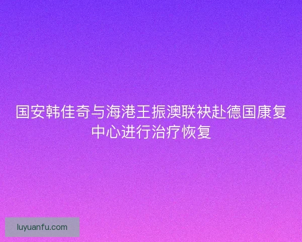 国安韩佳奇与海港王振澳联袂赴德国康复中心进行治疗恢复